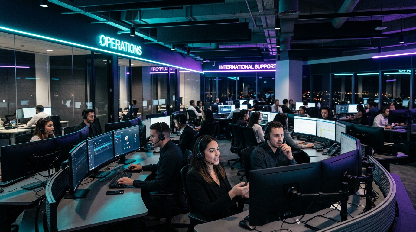 Griffora BPO Modern Floor with Agents